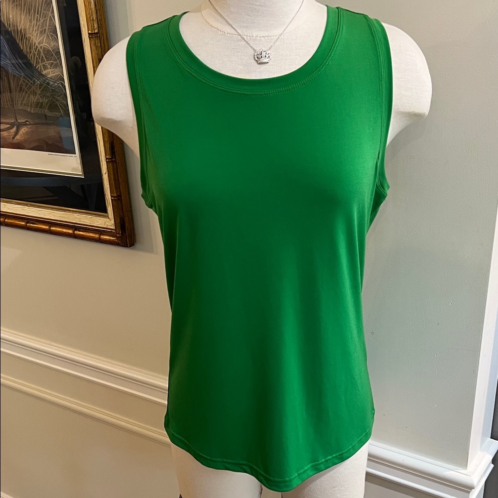 Emerald Green Sleeveless Tank Top